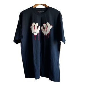 Bloodlinefresh Bloody Mickey Hands Tshirt
